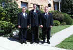 Mike's wedding, Breck and Shawn were groomsmen