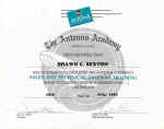 Antenna Academy certificate