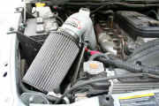 AEM Brute Force intake system with heat shield installed