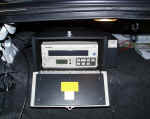 Video and Sound Recorder mounted in trunk