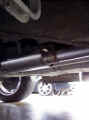 Borla 3" muffler used in custom 3" exhaust
