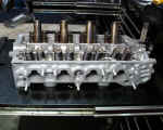 Intake side of cylinder head