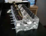Side view of cylinder head