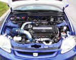 GReddy turbo installed on 99-00 Honda Civic Si