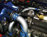 GReddy air intake and compression pipes