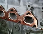 Prototype SCE H22 copper exhaust manifold gasket