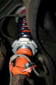 Tanabe Sustec Pro SS coilover set with PillowBall mounts and Goodridge stainless steel braided brake line set