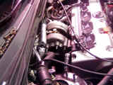 GReddy turbocharger mounted to manifold