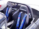 Bride seats and Sparco harnesses and pad sets