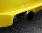 GReddy EVO exhaust system with embossed tip