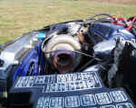 Side view of Turbonetics turbocharger
