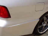 Custom molded in rear ViS Racing bumper