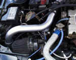 Upper IC hardpipe with GReddy type S blowoff valve