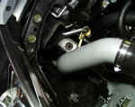 Lower piping of AEM cold air intake system