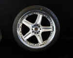 Volk Racing GT-C Mercury Silver Face 1 19" with Toyo T1S tire