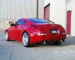 Right rear quarter view with Volk Racing TE37s