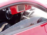 Additional electronics visible through window (GReddy turbo timer and Profec E-01 boost controller)