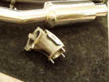APS cast downpipe O2 housing