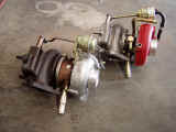 OEM STi turbocharger versus APS SR55 turbocharger