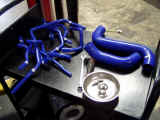 Samco radiator hose set and heater hose set