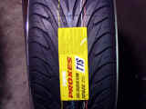 265/35ZR18 Toyo T1S tire mounted but not inflated onto Volk Racing GT7 18"x10" wheel