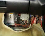 GReddy boost cut controller installed in Toyota Supra turbo