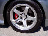 StopTech big brake set behind Nismo wheels