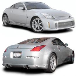 Front and rear views of Stillen body kit