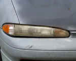 Mitsubishi Eclipse turbo headlight before polishing