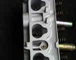 Intake valve chamber of modified Honda D series head