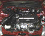 Engine after cams and before the header