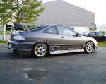 Side view of body kit