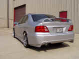 Custom molded ViS Racing Sports rear bumper